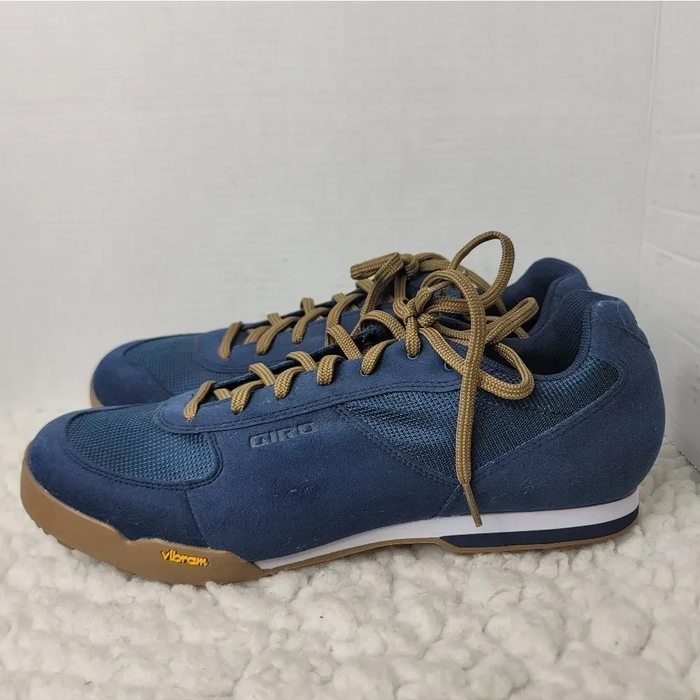 Giro Rumble VR Cycling Shoes EU 48 US 13.5 Blue Vibram SPD MTB Bike